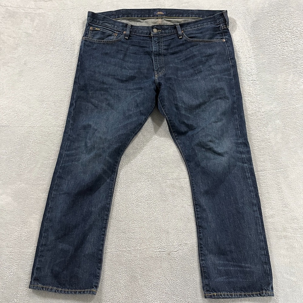Polo Ralph Lauren Jean Men 40x30 (fits 42x30) Denim Varick Slim Straight Western